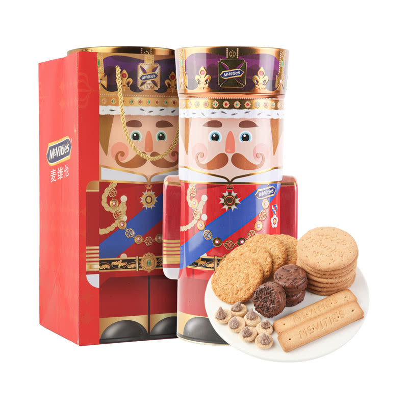 麥維他(McVitie's) 新年禮罐(餅乾及巧克力製品) 994g