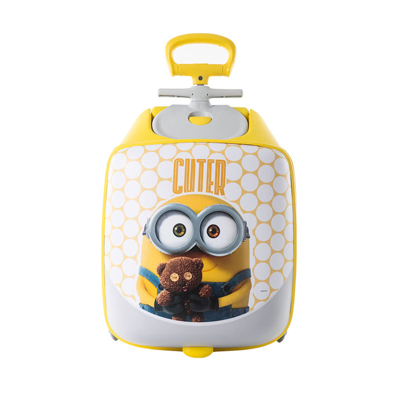 皇冠 MINIONS 騎行拉桿箱 16吋 幸福黃