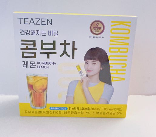 Teazen 紅茶菌排毒瘦身茶 (5g x 30包) 檸檬