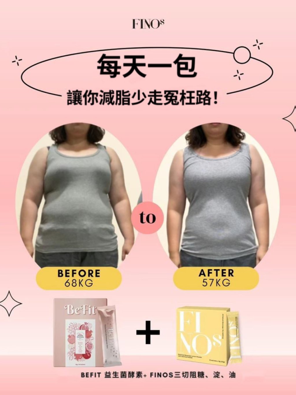 FINOs 三切瘦身素 (1盒15包)