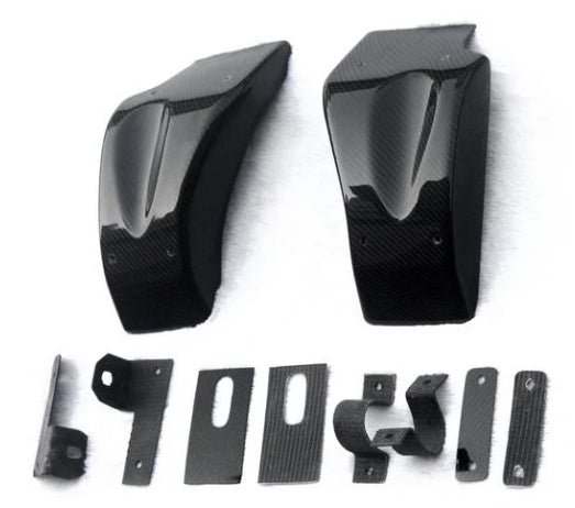 Kansai Service Brake Cooling Air Guide Set Carbon Fiber - GT-R R35