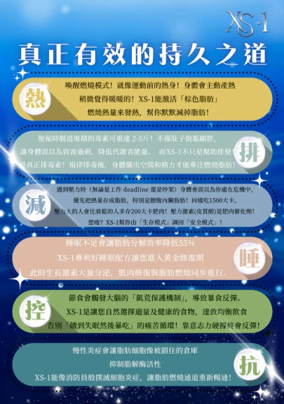 SUPERNOVA XS1 速纖瘦